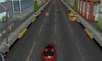 Conduire une voiture en ville 3D